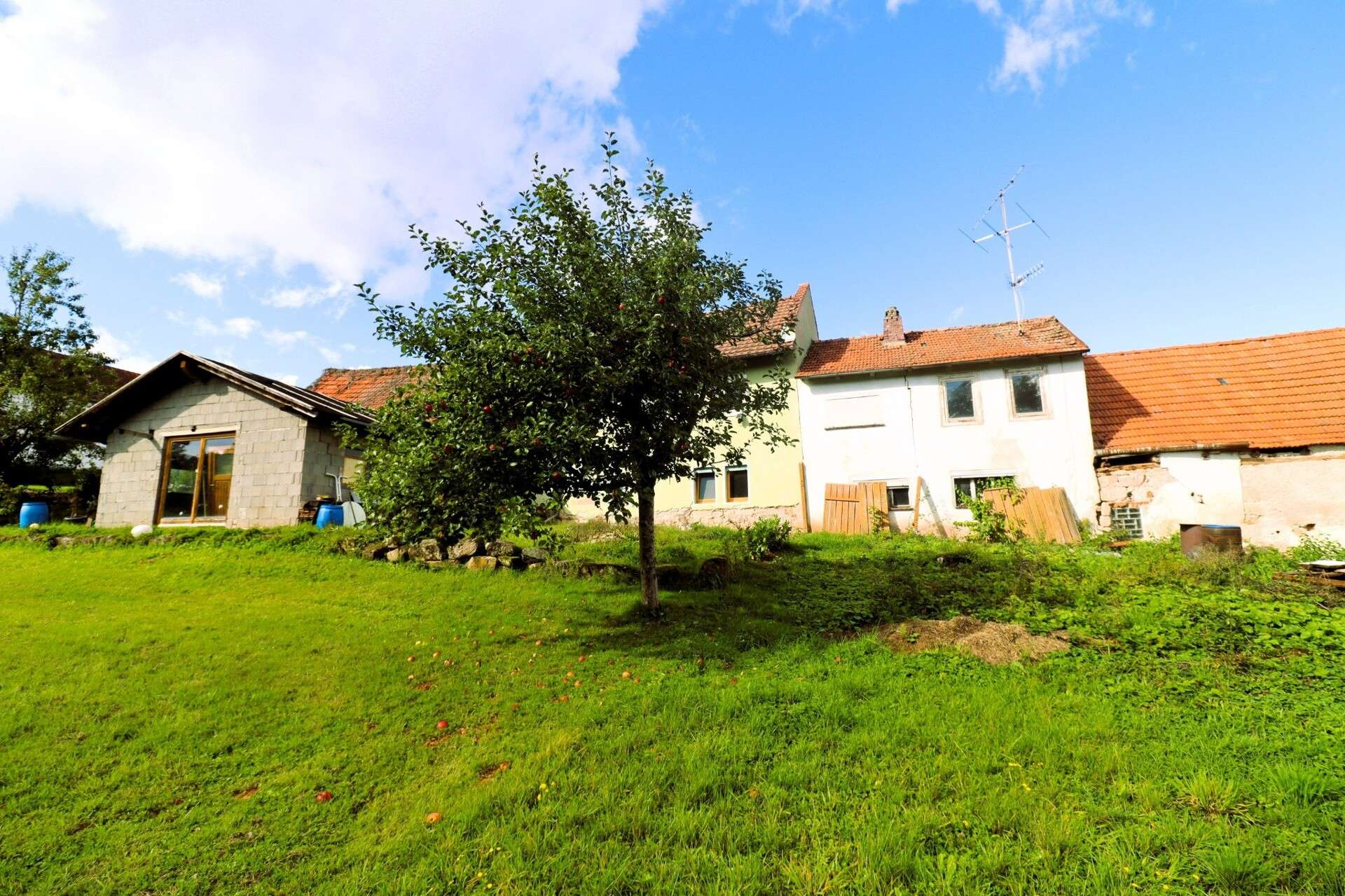 PREISREDUZIERUNG! Traum-Grundstücke! Resthof mit 2 x Handwerker-Haus bei Bamberg Ebern LK Haßberge, Haßberge Kreis – Bild 2