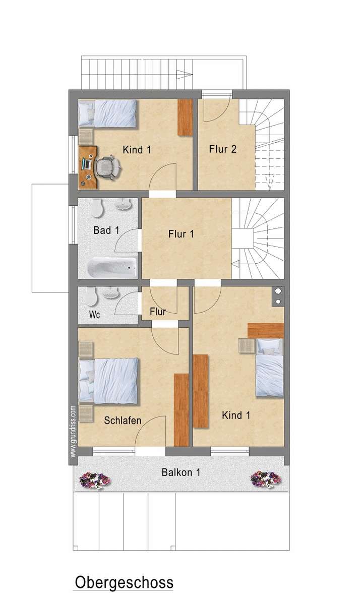 Grundriss Traubing OG