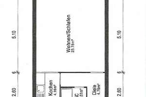 Exklusive, geräumige 1-Zimmer-Wohnung mit Balkon in WÜ – Andreas-Grieser-Straße 77, 97084 Heidingsfeld, Würzburg – Vorschaubild 2