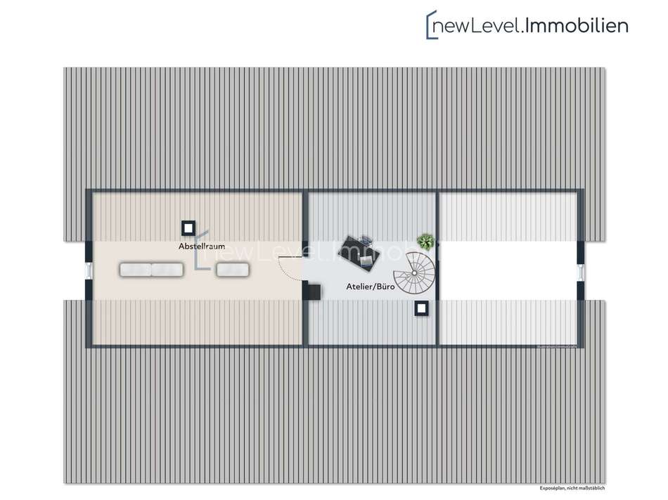 Grundriss Maisonette 