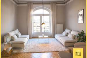 Johannes-Brahms-Platz: 2,5-Zimmer / Jugendstil-Altbau / 2 Balkone