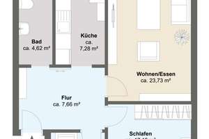 Ruhig & zentral: Top renovierte 3-Zimmerwohnung mit Balkon in Winterhude! – Die vollständige Adresse der Immobilie erhältst du vom Anbieter., 22299 Winterhude, Hamburg – Vorschaubild 20