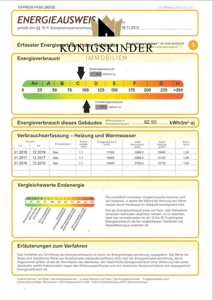 Energieausweis Verbrauch 3
