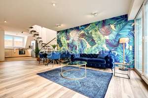 MÖBLIERT - COOLES DESIGN IN S-OST -  Großzügige Wohnung mit Balkon