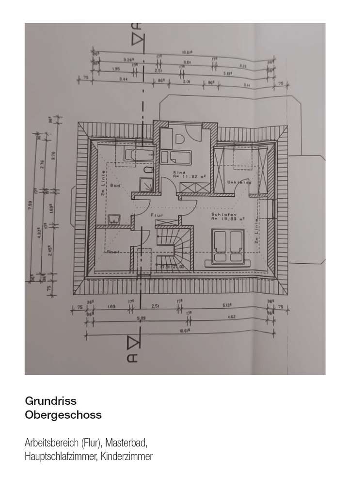 Grundriss Obergeschoss
