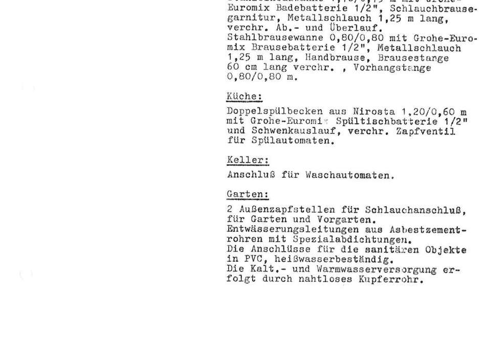 Baubeschreibung