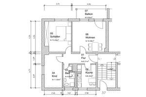 3-Raumwohnung mit Balkon - Erstbezug nach Sanierung – Brunnerstraße 33, 39112 Sudenburg, Magdeburg – Vorschaubild 2
