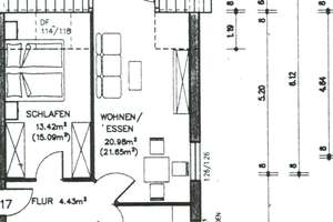 helle 2-Zi.-Dachgeschosswohnung mit gutem Schnitt und 2 TG-Stellplätzen – Die vollständige Adresse der Immobilie erhältst du vom Anbieter., 68199 Neckarau, Mannheim – Vorschaubild 2