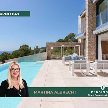 Außergewöhnliche Design-Villa mit atemberaubendem Meerblick in Canyamel