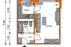 Gemütliche 1-Raumwohnung sucht neue Mieter – Hermann-Hesse-Straße 3, 39118 Reform, Magdeburg – Vorschaubild 11