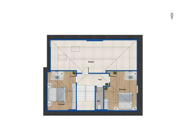 Grundriss Dachgeschoss