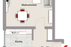 2-Zimmer ETW + Hobbyraum in Nürnberg Thon – Die vollständige Adresse der Immobilie erhältst du vom Anbieter., 90425 Thon, Nürnberg – Vorschaubild 10