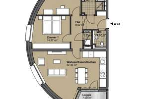 LIST-PELIKAN | ERSTBEZUG | hochwertige 3-Zimmer-Wohnung im 1.OG mit EBK – Klopstockstraße  52, 30177 List, Hannover – Vorschaubild 20