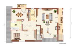 Tolles 2 Familienhaus mit 60 QM Gewerbe, gr. Grundstück sowie Carport und Garage in Hamburg/Tonndorf – Hamburg – Vorschaubild 23