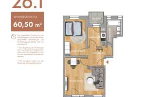 *** 2 Zimmer * Tageslichbad * charmante Holzdielen * 2 Balkone * 15.04.2025 *** – Friedrich-Schmidt-Str. 26, 4249 Leipzig – Vorschaubild 13