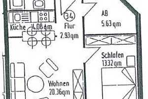 Geräumig 2-Raum Wohnung mit Einbauküche und Balkon in Stadtfeld – Alexander-Puschkin-Strasse 61 , 39108 Magdeburg – Vorschaubild 10