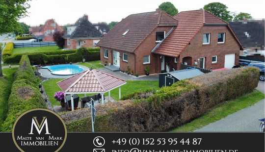 Bild von Hochwertiges Ein/ Zweifamilienhaus mit 2 Wohnungen in Moordorf