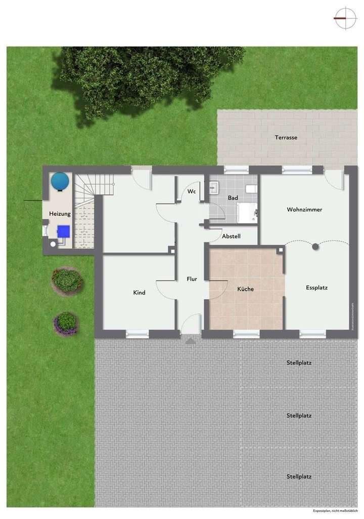 Grundriss Erdgeschoss