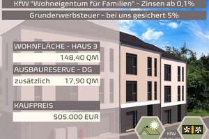 Reihenendhaus *Zentrum mit ca. 148 m² Wfl. +ca. 18 m² Reserve – Hinterm Rasen 1C-H3, 98693 Ilmenau – Vorschaubild 1