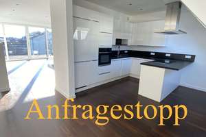 Penthouse-Wohnung - Mitten in München mit Einbauküche