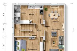Zweifamilienhaus mit Garten, Doppelgarage und Fernblick in Wetter (Ruhr) - Grenze Witten-Bommern – Die vollständige Adresse der Immobilie erhältst du vom Anbieter., 58300 Wetter (Ruhr) – Vorschaubild 35