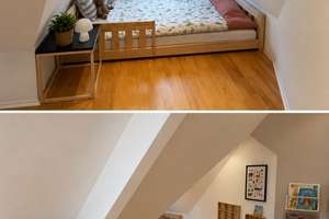 Großzügige 4,5 Zimmer Dachgeschosswohnung mit viel Licht, Kamin und großem Gemeinschaftsgarten – 50739 Bilderstöckchen, Köln – Vorschaubild 12