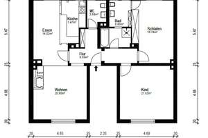 Helle 3,5‑Raum‑Wohnung mit großzügigem Grundriss, ideal für Familie, Paare & Kapitalanleger – Die vollständige Adresse der Immobilie erhältst du vom Anbieter., 45147 Holsterhausen, Essen – Vorschaubild 17