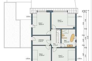 Freistehend + saniert! EFH m. Wintergarten, Sauna, Garage und EBK sucht neuen Eigentümer in MG-Hardt – Die vollständige Adresse der Immobilie erhältst du vom Anbieter., 41169 Hardt-Mitte, Mönchengladbach – Vorschaubild 42