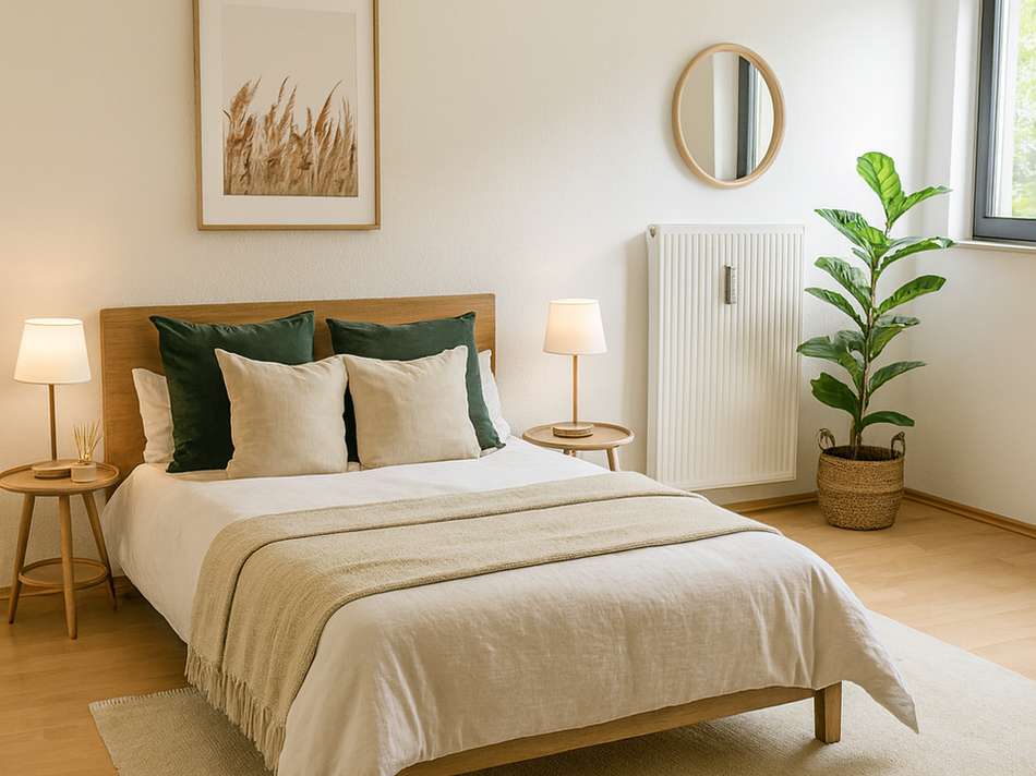 Schlafzimmer - AI Staging