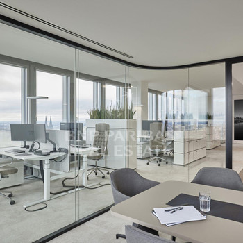 Büroflächen im höchsten Bürohaus Kölns