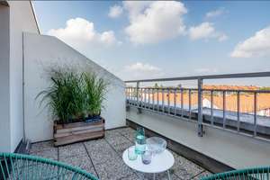 Möbliert: Top möblierte Dachterrassenwohnung – Die vollständige Adresse der Immobilie erhältst du vom Anbieter., 80807 Milbertshofen, München – Vorschaubild 14
