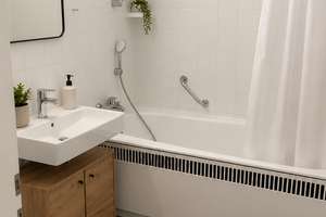 Charmante 1,5-Zimmer-Wohnung mit modernisierter Küche, renoviertem Bad und herrlichem Weitblick – Im Asemwald 28, 70599 Asemwald, Stuttgart – Vorschaubild 2