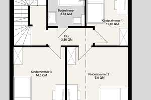 Ihr Neubaugefühl im kernsanierten Zuhause – Garten, Licht & Gestaltungsfreiheit – Die vollständige Adresse der Immobilie erhältst du vom Anbieter., 64295 Darmstadt-West, Darmstadt – Vorschaubild 17