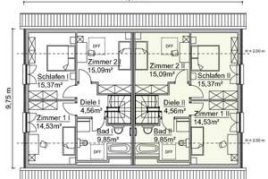 Wieso zahlen Sie noch Miete? Neubau-Doppelhaushälfte - inkl. PV-Anlage  für 1.137,- € im Monat – Die vollständige Adresse der Immobilie erhältst du vom Anbieter., 88481 Balzheim – Vorschaubild 4