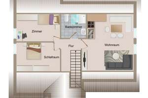 Gepflegtes Haus in Sackgassenlage – zwei separate Wohnungen, verlässlich vermietet – Die vollständige Adresse der Immobilie erhältst du vom Anbieter., 26556 Nenndorf – Vorschaubild 10