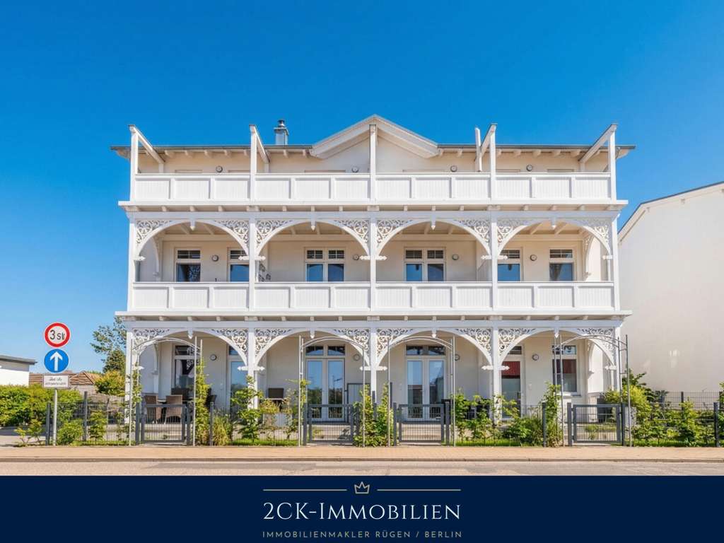 Immobilie in Mönchgut - Ostseebad Mönchgut, Thiessow: Voll möblierte 2-Zimmer-Ferienwohnung in Strandnähe, Stellplatz inkl.! - Bild 0