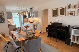 moderne 4-Zi.-Whg. mit offener Küche zum Wohnz. * 2 Bäder * Terrasse * Baujahr 2024  * 101 m² – Hofmannstr. 31a, 81379 Obersendling, München – Vorschaubild 3
