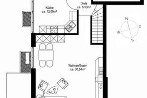 AIGNER - Sonnige Maisonettewohnug mit Garten in bester Lage von Waldtrudering! – Die vollständige Adresse der Immobilie erhältst du vom Anbieter., 81827 Waldtrudering, München – Vorschaubild 12