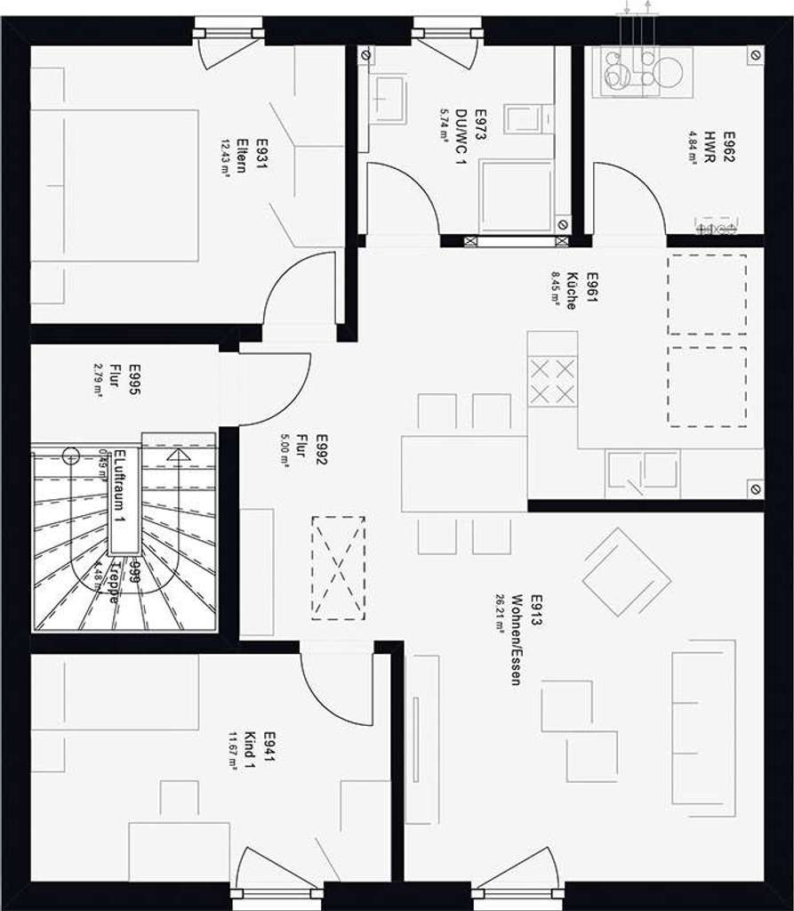 Immobilie in Grasleben - Wir verbinden Familien mit unseren Mehrgenerationshäusern! Tolles Grundstück ist auch dabei. - Bild 3