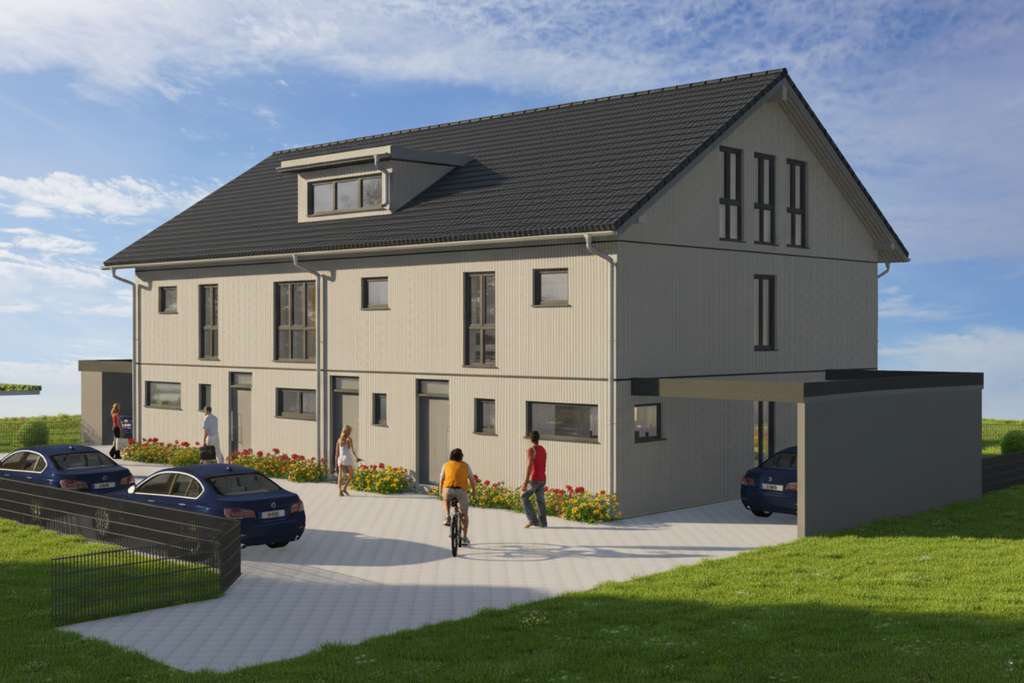 Immobilie in Buchbach - Großzügiges Reiheneckhaus: Modern Wohnen. Nachhaltig leben - Bild 1