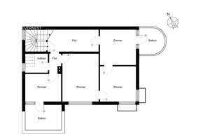 Haus mit Geschichte sucht neue Ideen – Sanierungsobjekt in Toplage – Die vollständige Adresse der Immobilie erhältst du vom Anbieter., 22609 Nienstedten, Hamburg – Vorschaubild 9