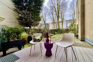 Stilvoll möblierte Designwohnung mit Terrasse in Düsseldorf-Pempelfort – luxuriös wohnen – Stockkampstr. 47, 40477 Pempelfort, Düsseldorf – Vorschaubild 2