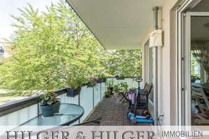 Lichtdurchfluter Wohn-, Koch- u. Essbereich (33 m²  + 18 m² Blk. ) - abs. ruhgig mit Blick ins Grüne – Gunta-Stölzl-Straße 6, 80807 Alte Heide-Hirschau, München – Vorschaubild 4
