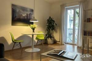 Stylisch möblierte 2-Zimmer Wohnung mit Balkon im beliebten Stadtteil Lehel – Pfarrstraße 4, 80538 Lehel, München – Vorschaubild 1
