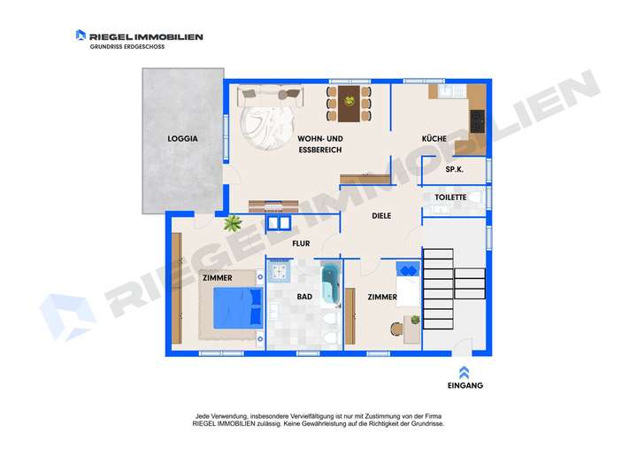 Grundriss Erdgeschoss