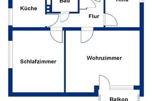 3 Zimmer mit Blick ins Grüne – Ihr neues Zuhause wartet – Die vollständige Adresse der Immobilie erhältst du vom Anbieter., 38448 Teichbreite, Wolfsburg – Vorschaubild 4