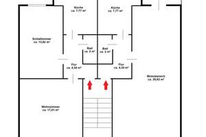 Steintor: MFH mit 8 Apartments 2 Terrassen + 3 Balkonen + Dachterrasse mit einem Faktor von 17 – Die vollständige Adresse der Immobilie erhältst du vom Anbieter., 28203 Steintor, Bremen – Vorschaubild 18