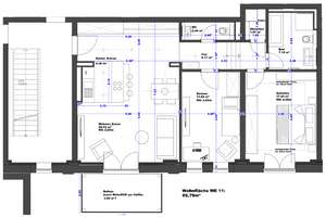 Wohnen im historischen Stadtgut Seehausen: 3-Zimmer-Neubau-Wohnung im denkmalgeschützem 4-Seitenhof  – 4356 Seehausen, Leipzig – Vorschaubild 3