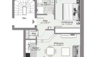 Münster-Klosterstr., bezugsfreie 2 Zimmer- Singlewohnung ...... – Die vollständige Adresse der Immobilie erhältst du vom Anbieter., 48143 Dom, Münster – Vorschaubild 19