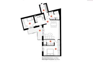 Zeitloses Design & urbane Lage – 3-Zimmer-Stadtwohnung mit Balkon – Torstraße 226, 10115 Mitte (Ortsteil), Berlin – Vorschaubild 2